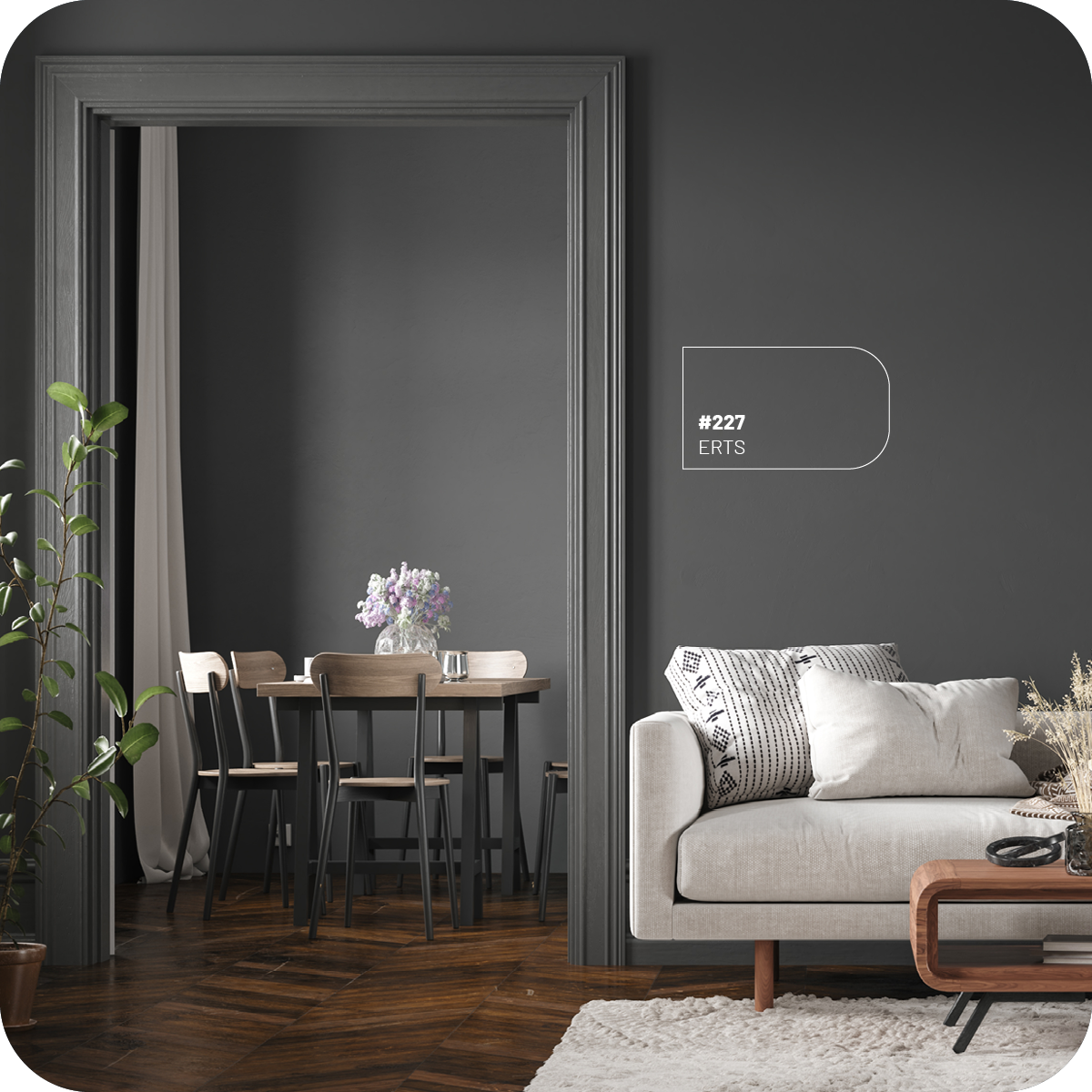 Muurverf Gewoon Goed Mat 227 Erts