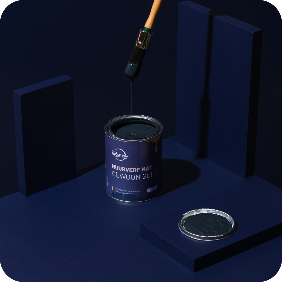 Muurverf Gewoon Goed Mat 622 Houtskool