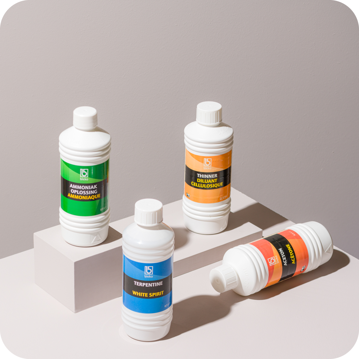 ontvetten met ammoniak of terpentine