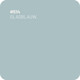 Kleurstaal 514 Glasblauw